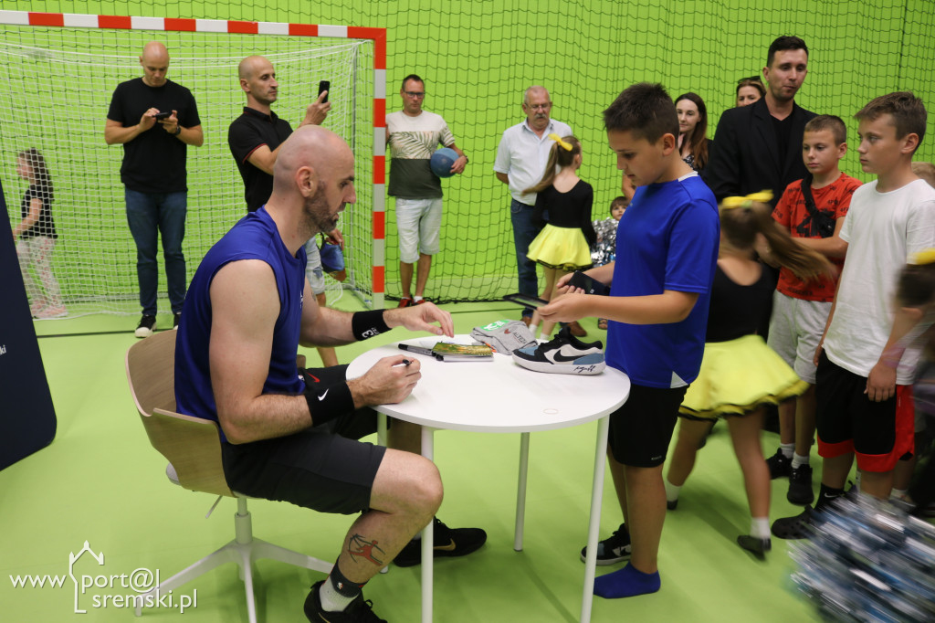 Marcin Gortat w Książu Wlkp.