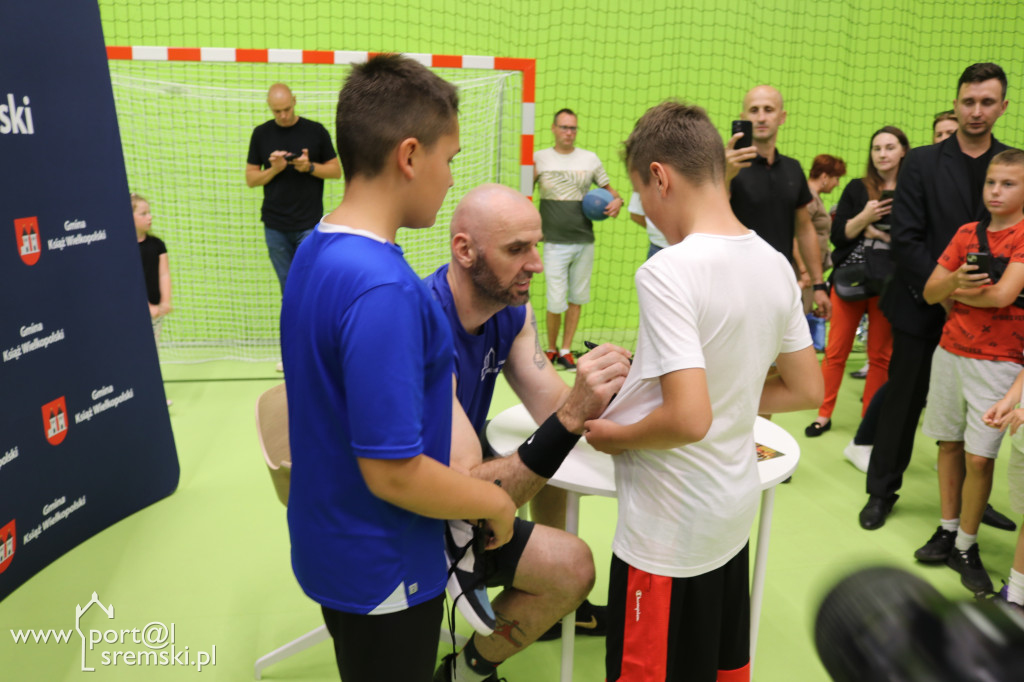 Marcin Gortat w Książu Wlkp.