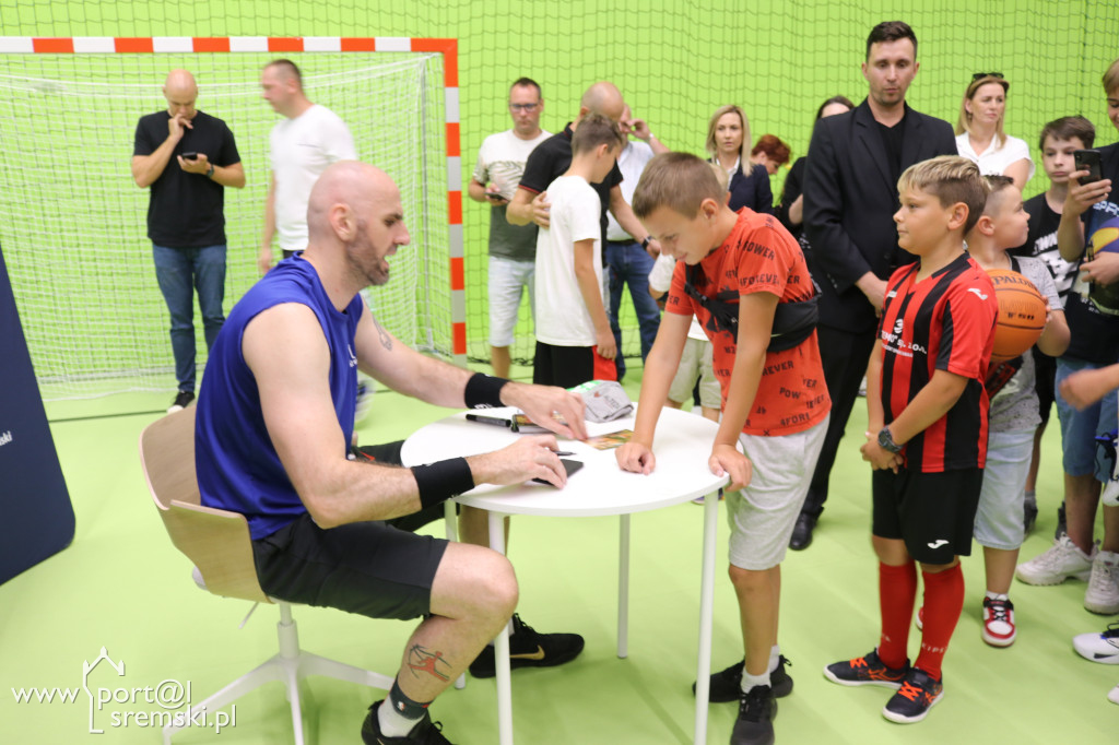 Marcin Gortat w Książu Wlkp.
