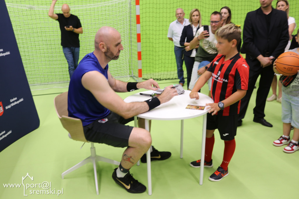 Marcin Gortat w Książu Wlkp.