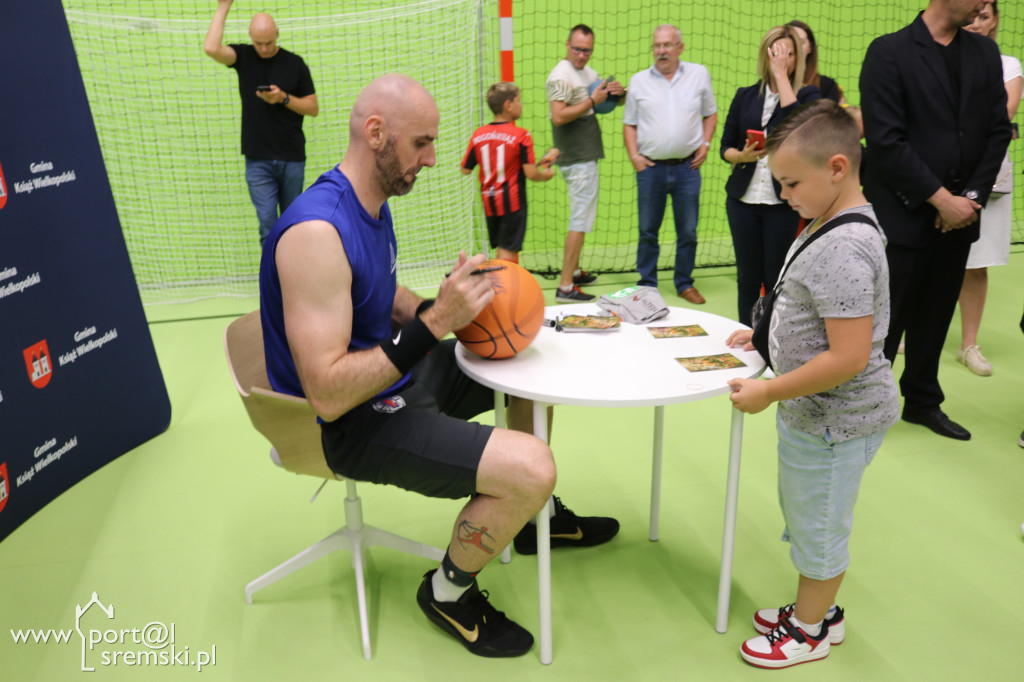 Marcin Gortat w Książu Wlkp.
