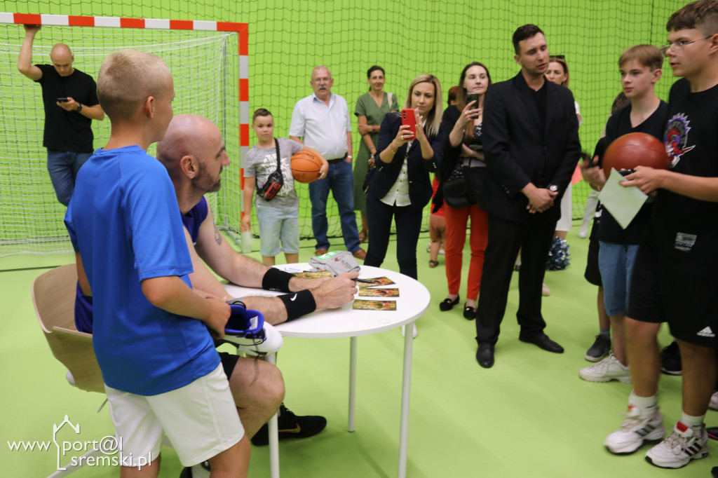Marcin Gortat w Książu Wlkp.