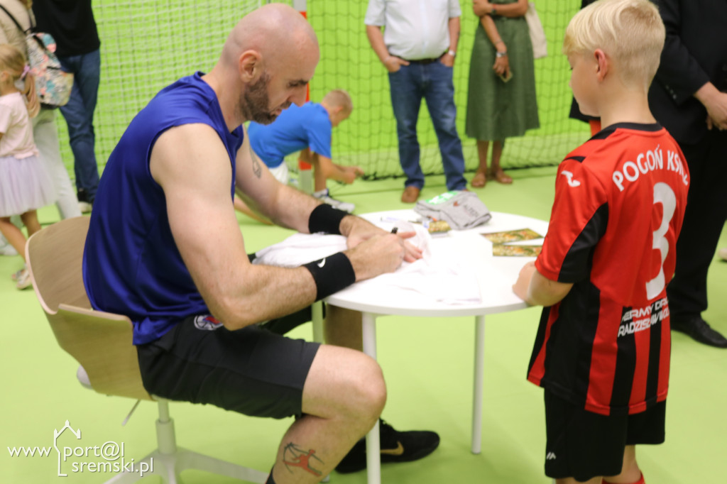 Marcin Gortat w Książu Wlkp.