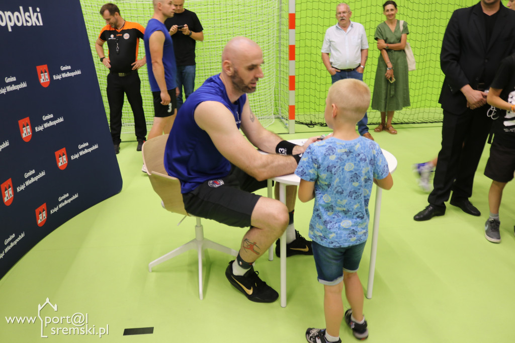 Marcin Gortat w Książu Wlkp.