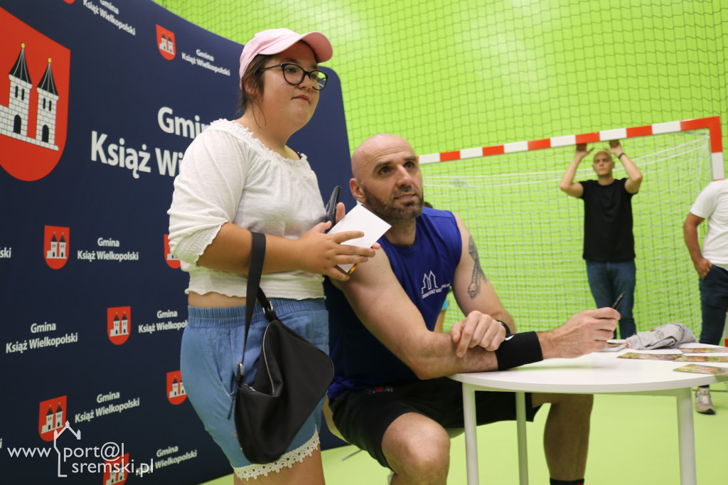 Marcin Gortat w Książu Wlkp.