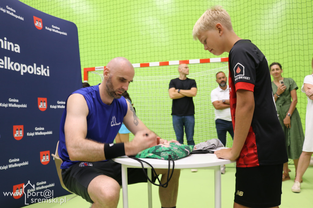 Marcin Gortat w Książu Wlkp.