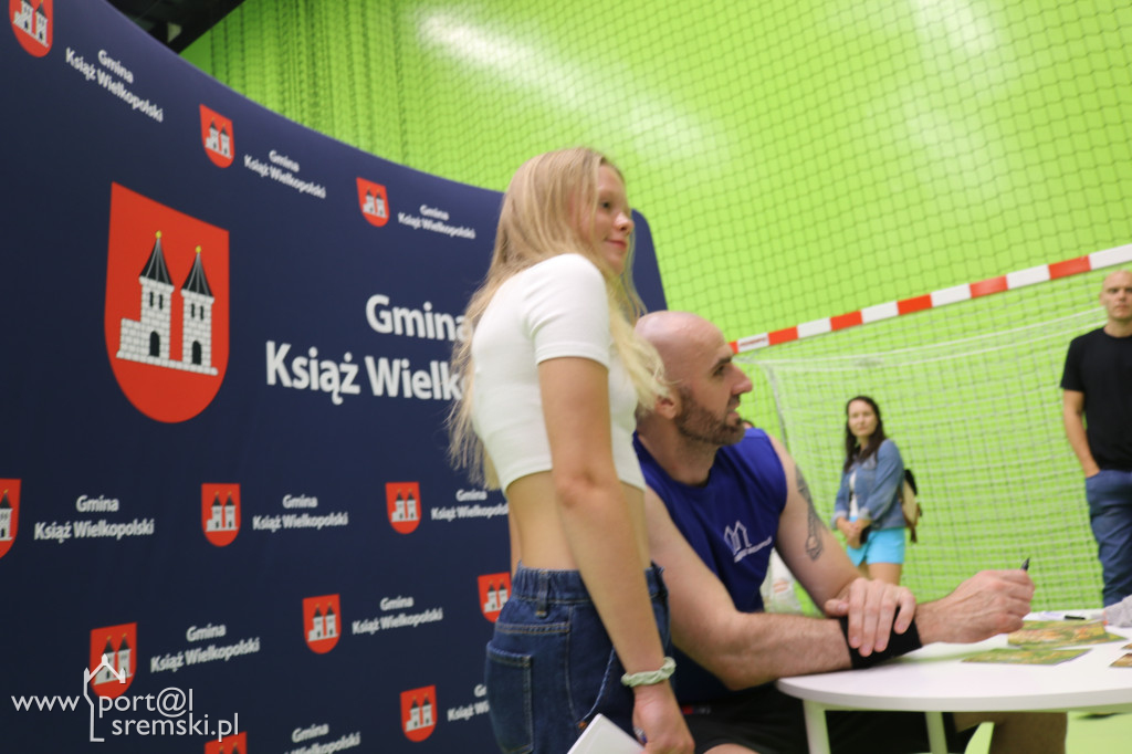 Marcin Gortat w Książu Wlkp.