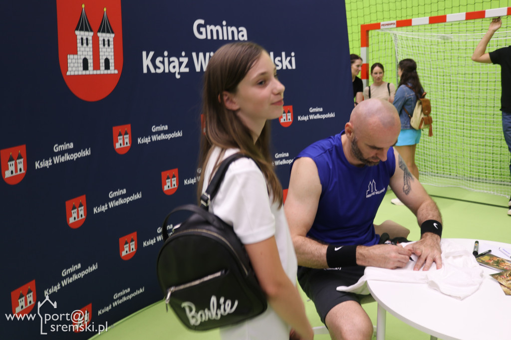Marcin Gortat w Książu Wlkp.