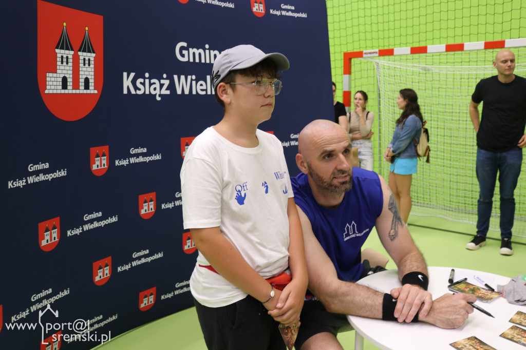 Marcin Gortat w Książu Wlkp.