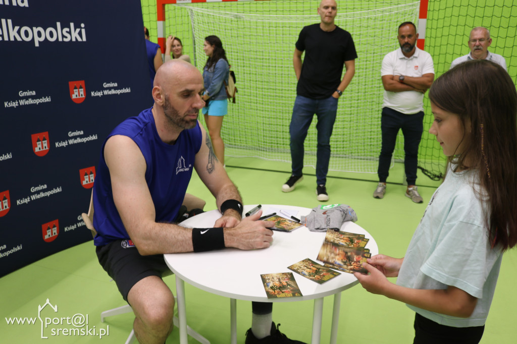 Marcin Gortat w Książu Wlkp.
