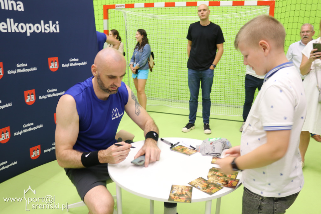 Marcin Gortat w Książu Wlkp.