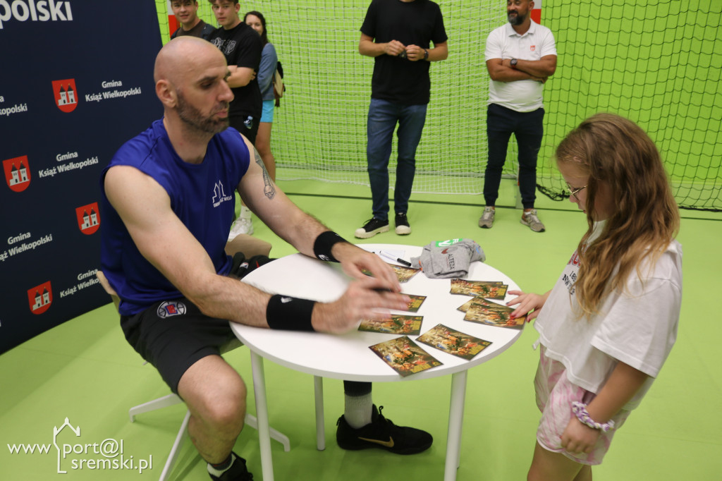 Marcin Gortat w Książu Wlkp.