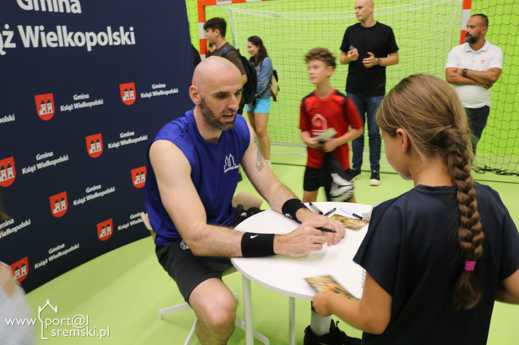 Marcin Gortat w Książu Wlkp.