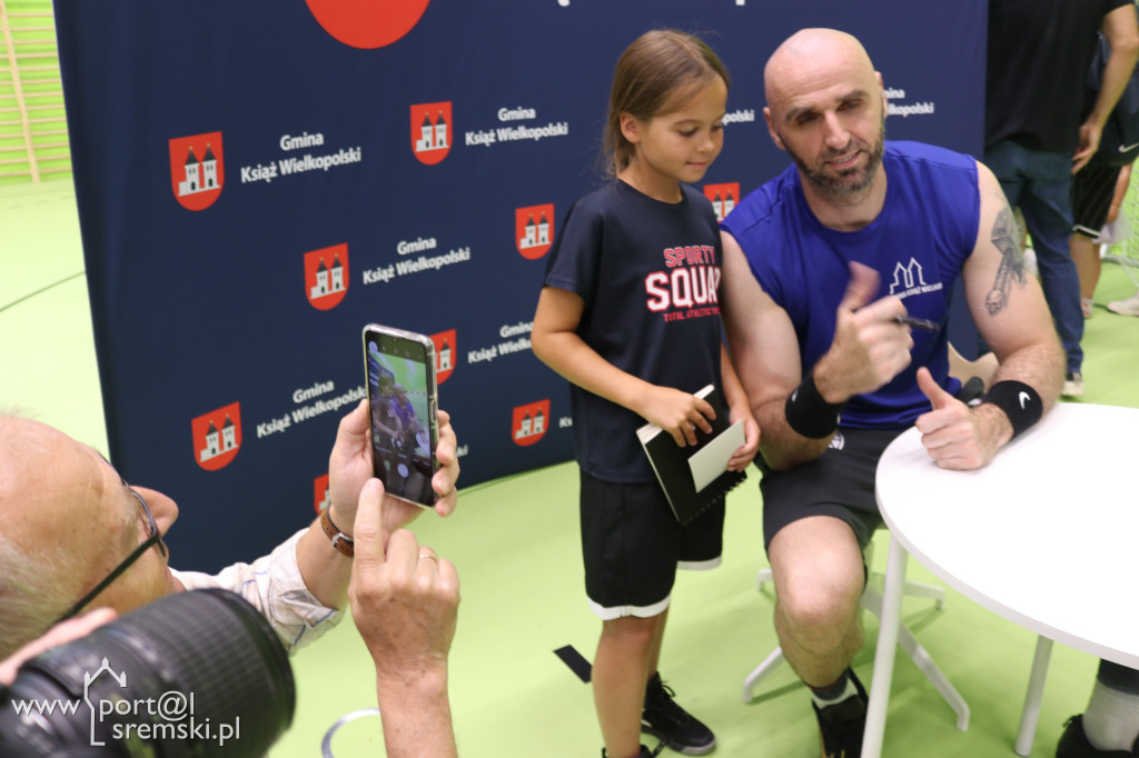 Marcin Gortat w Książu Wlkp.