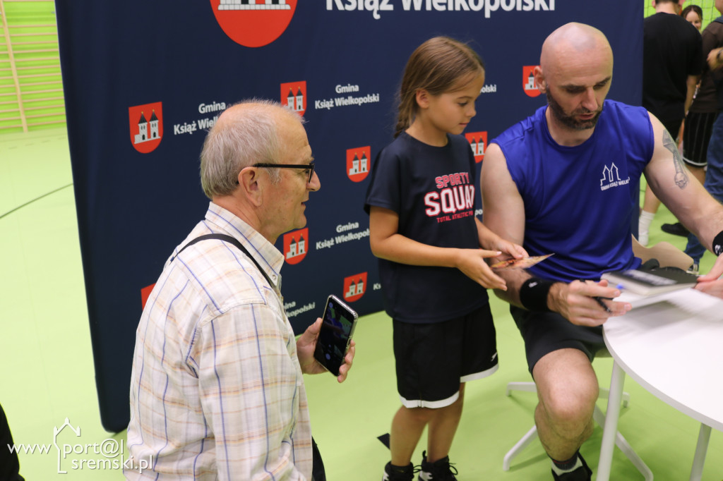 Marcin Gortat w Książu Wlkp.