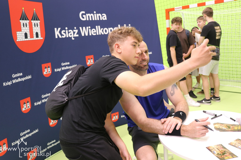 Marcin Gortat w Książu Wlkp.