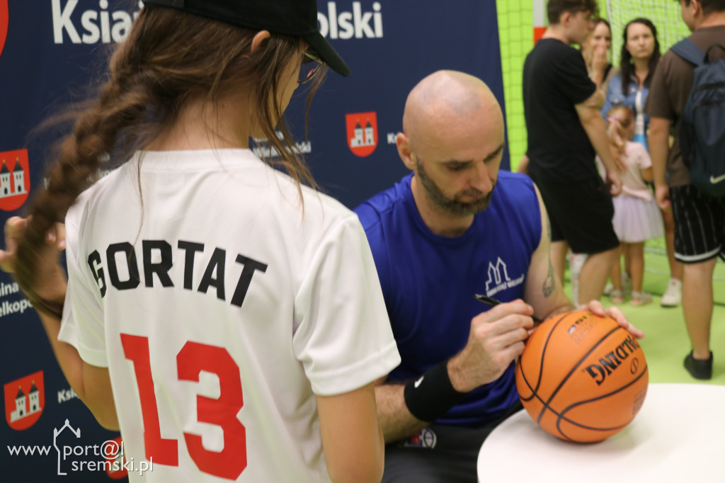 Marcin Gortat w Książu Wlkp.