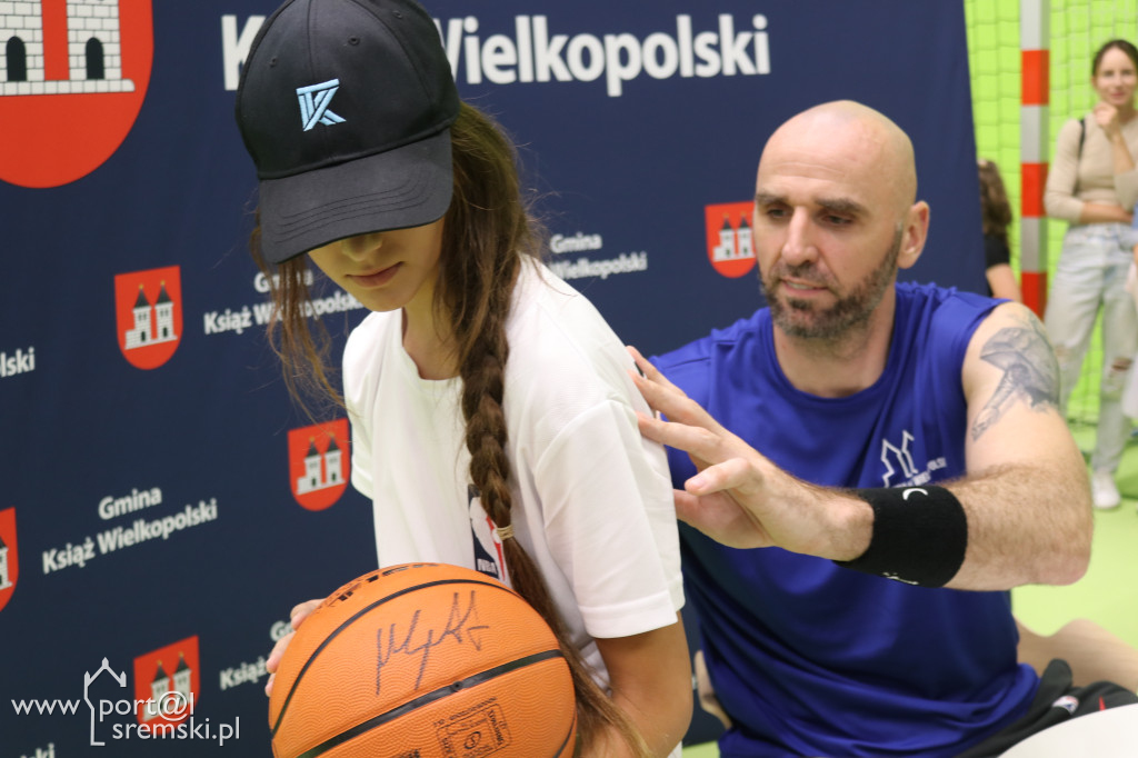 Marcin Gortat w Książu Wlkp.