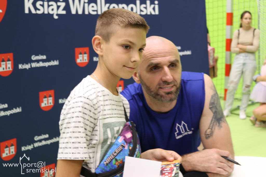 Marcin Gortat w Książu Wlkp.