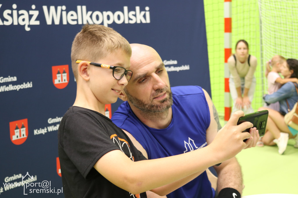 Marcin Gortat w Książu Wlkp.