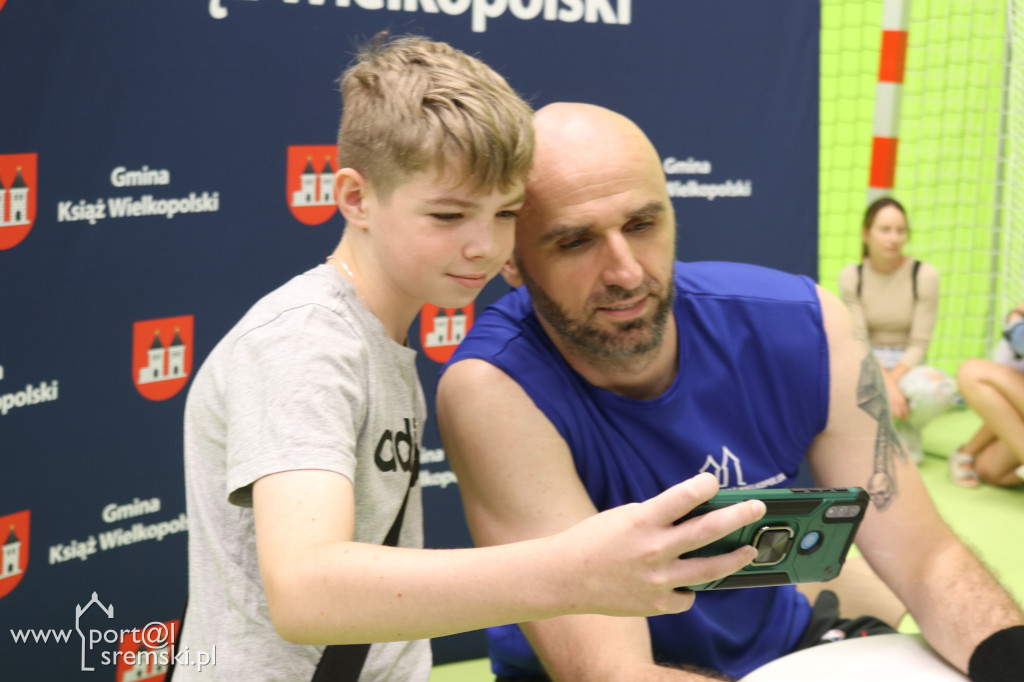 Marcin Gortat w Książu Wlkp.