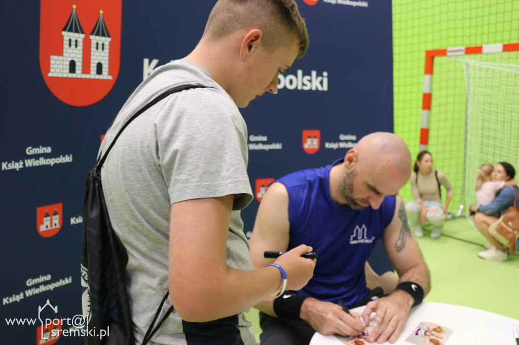 Marcin Gortat w Książu Wlkp.