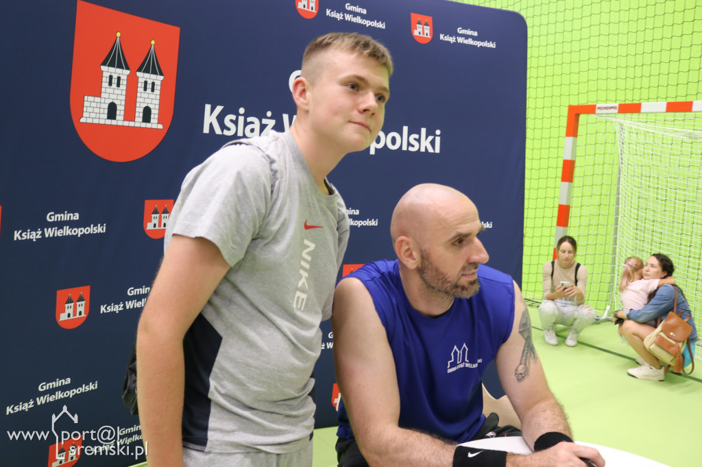 Marcin Gortat w Książu Wlkp.