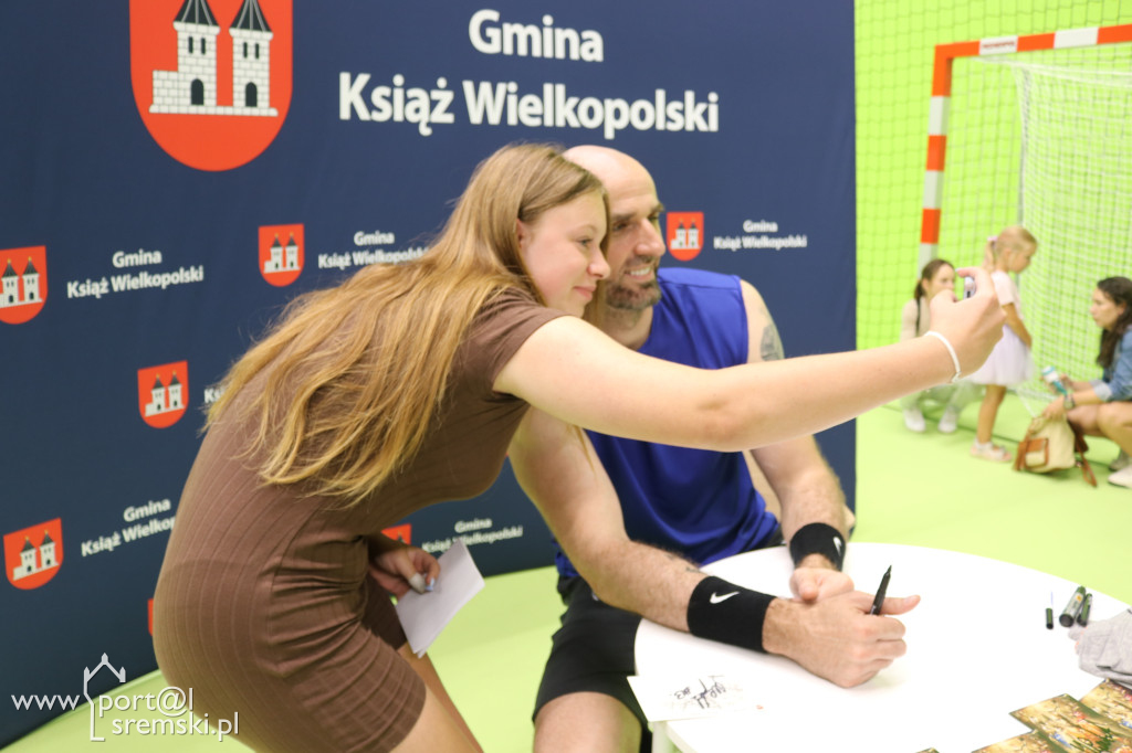 Marcin Gortat w Książu Wlkp.