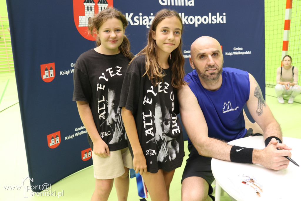 Marcin Gortat w Książu Wlkp.