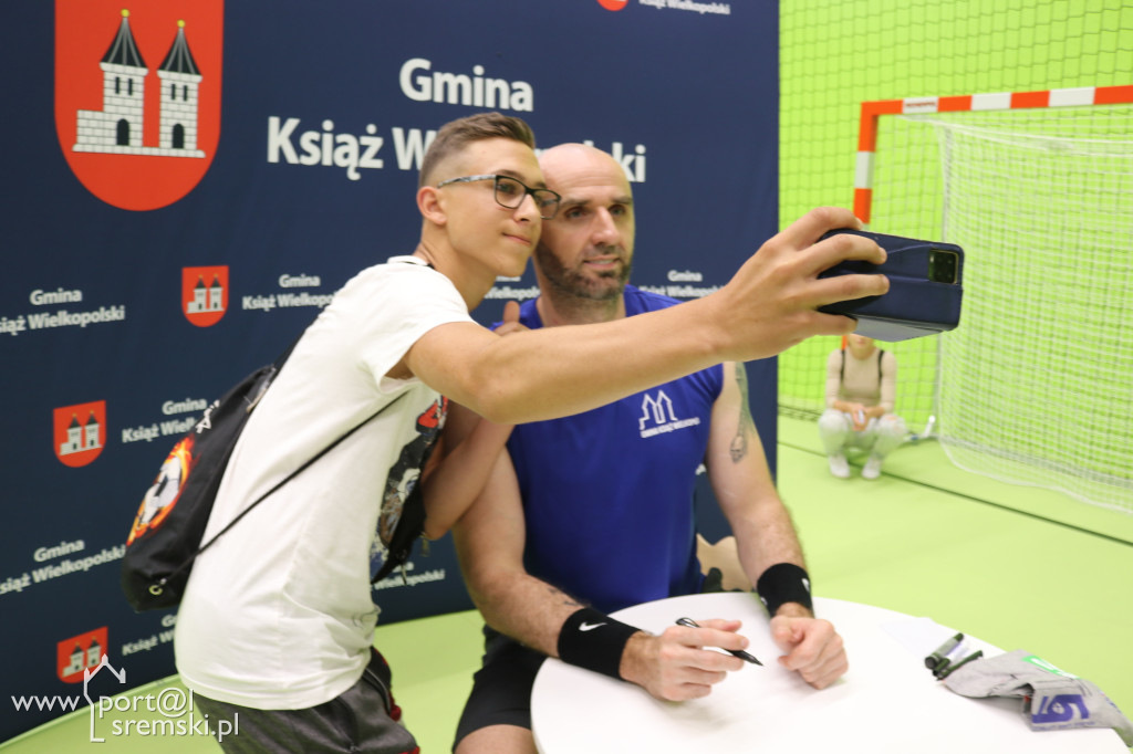 Marcin Gortat w Książu Wlkp.
