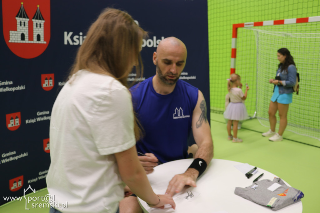 Marcin Gortat w Książu Wlkp.