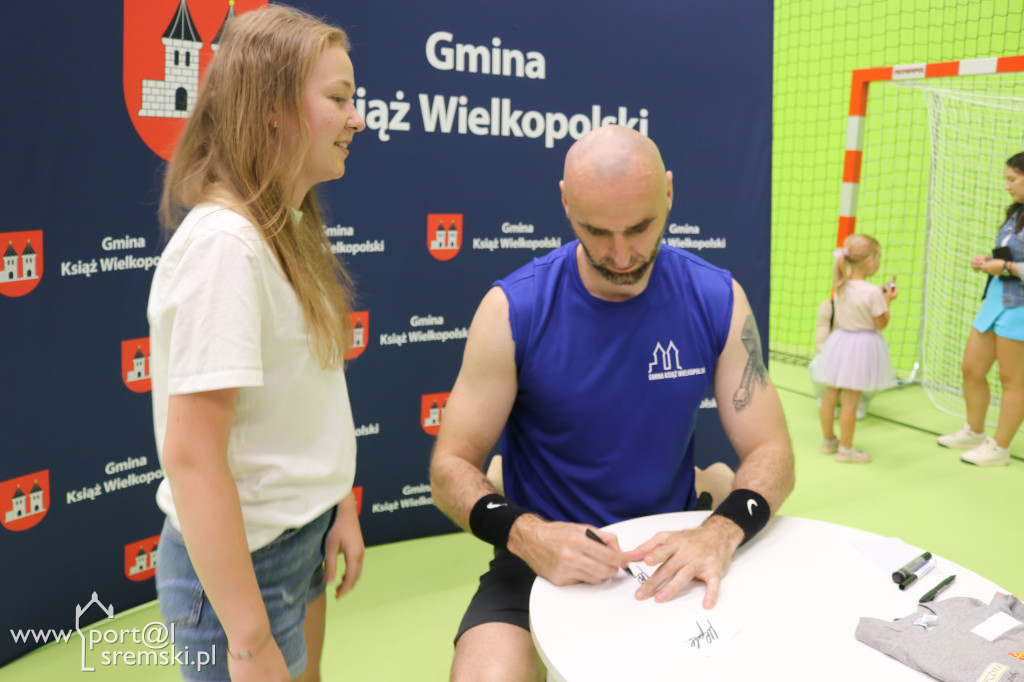 Marcin Gortat w Książu Wlkp.