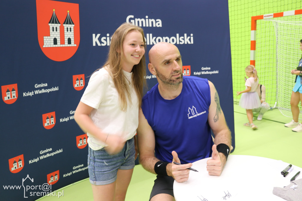 Marcin Gortat w Książu Wlkp.