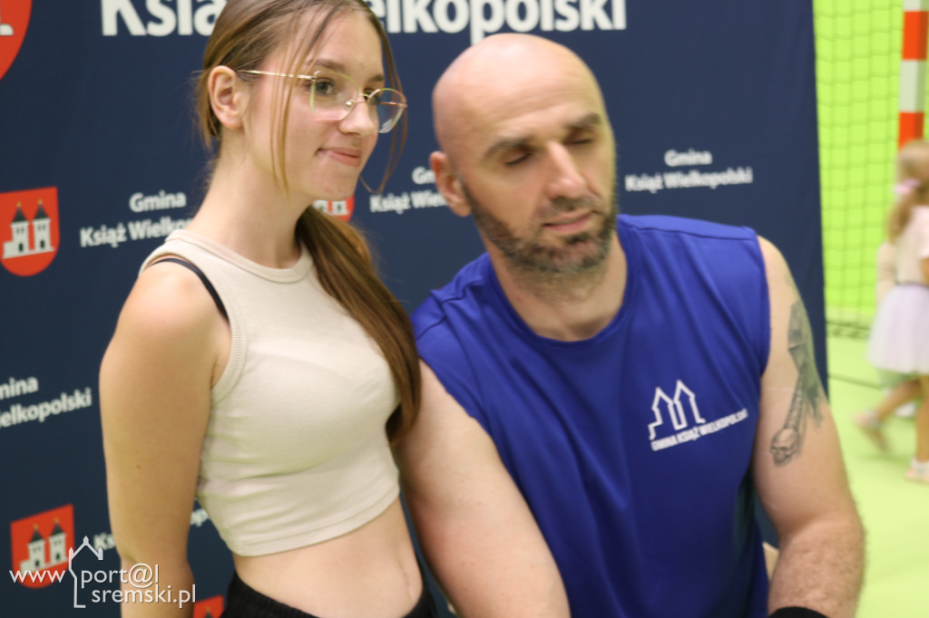 Marcin Gortat w Książu Wlkp.