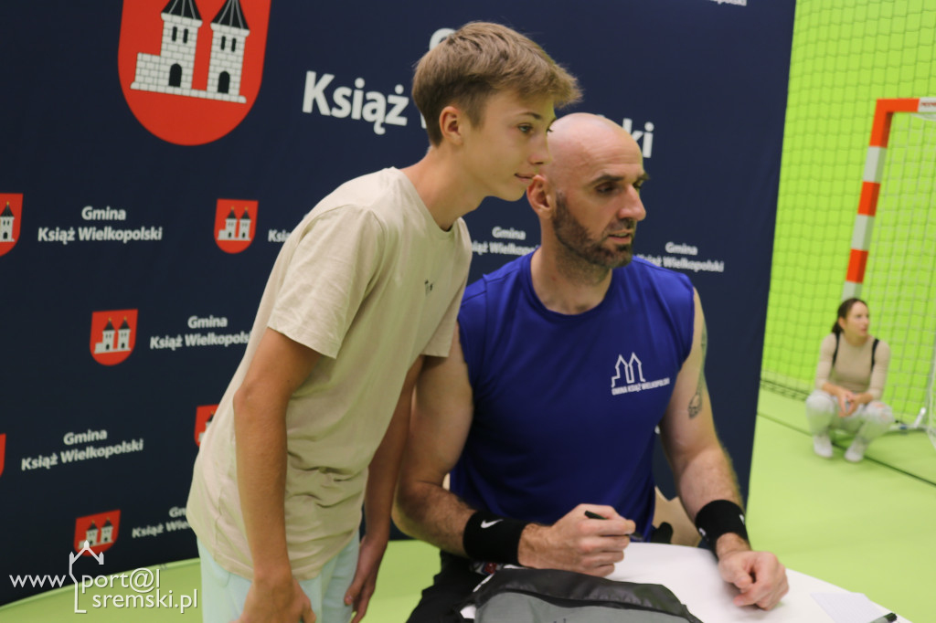 Marcin Gortat w Książu Wlkp.