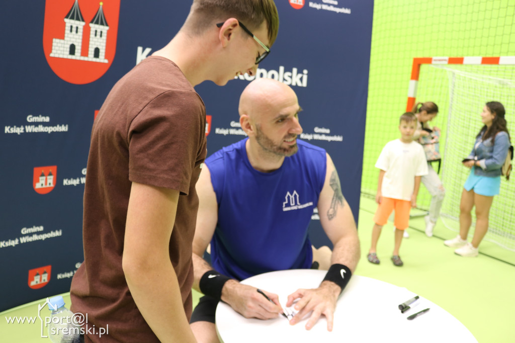 Marcin Gortat w Książu Wlkp.