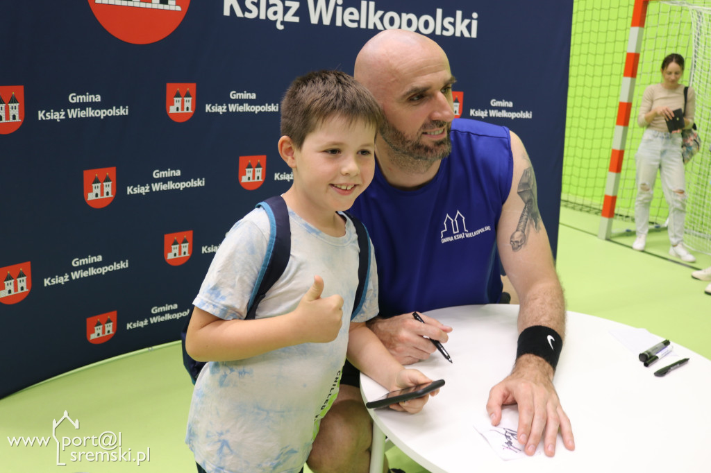 Marcin Gortat w Książu Wlkp.