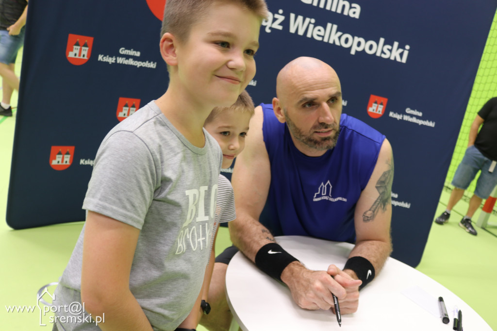 Marcin Gortat w Książu Wlkp.