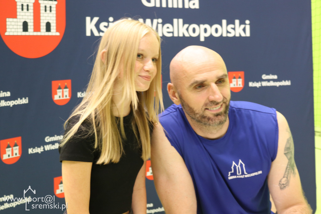 Marcin Gortat w Książu Wlkp.