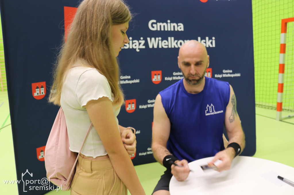 Marcin Gortat w Książu Wlkp.