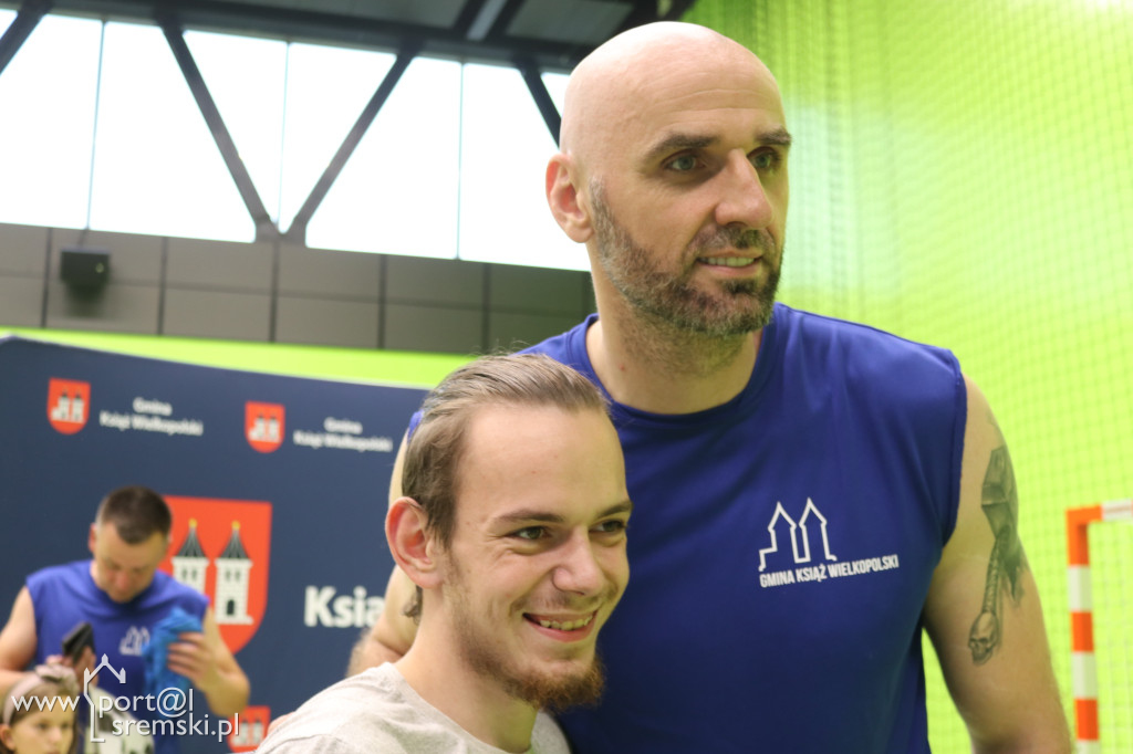 Marcin Gortat w Książu Wlkp.