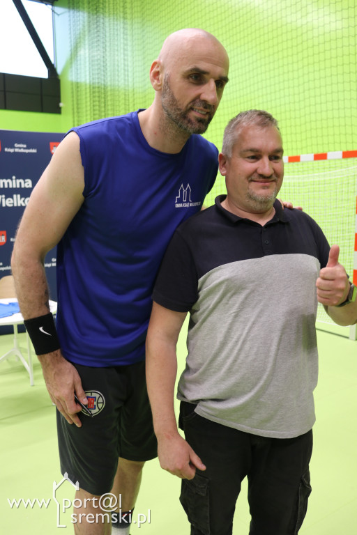 Marcin Gortat w Książu Wlkp.