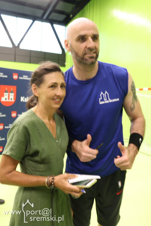 Marcin Gortat w Książu Wlkp.