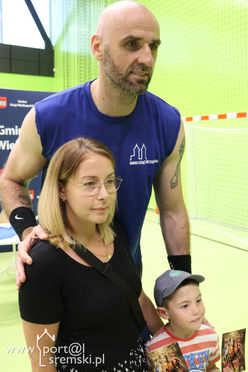 Marcin Gortat w Książu Wlkp.