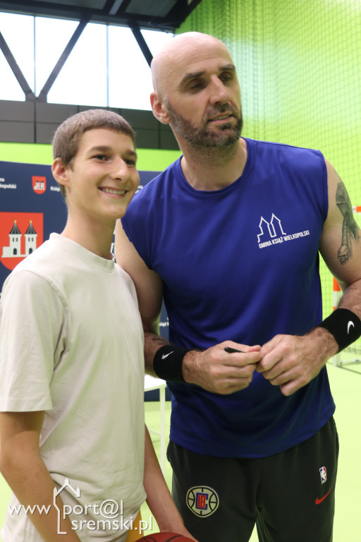 Marcin Gortat w Książu Wlkp.