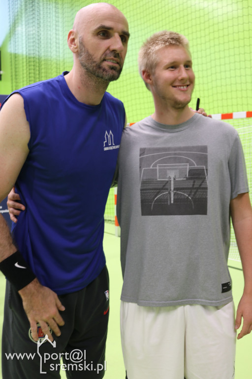 Marcin Gortat w Książu Wlkp.