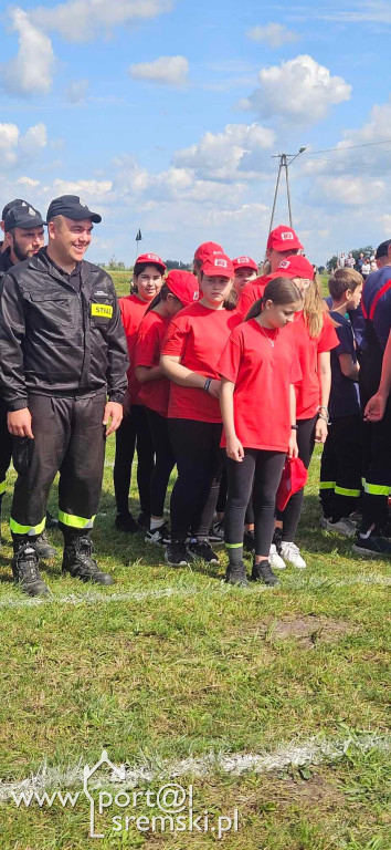 Zawody sportowo-pożarnicze w Kołacinie. Zawody strażackie.