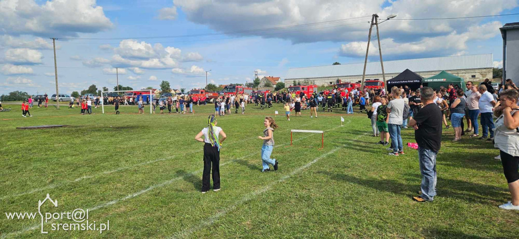 Zawody sportowo-pożarnicze w Kołacinie. Zawody strażackie.