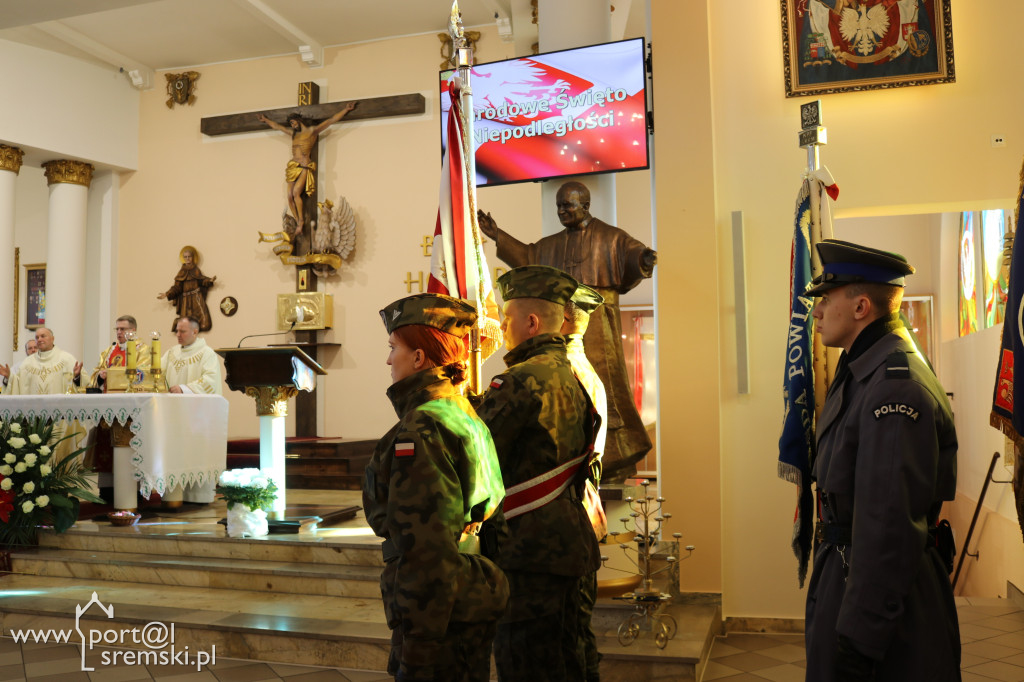 Powiatowe obchody Święta Niepodległości w Śremie