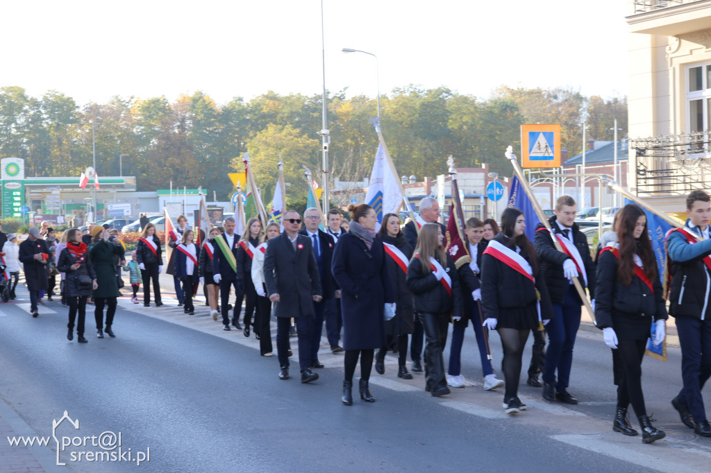 Powiatowe obchody Święta Niepodległości w Śremie